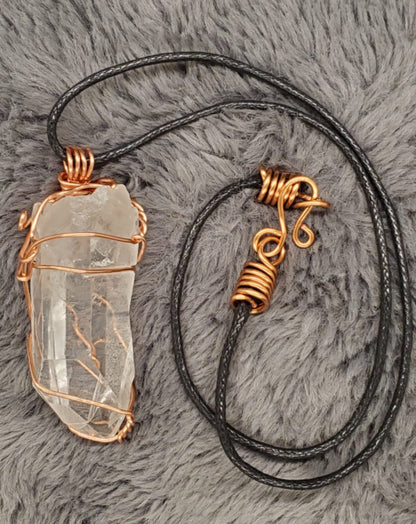 Clear Quartz Royal Necklace